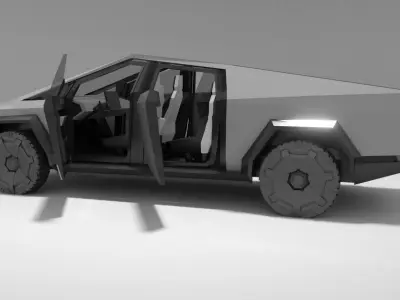 Tesla Cybertruck 3D model