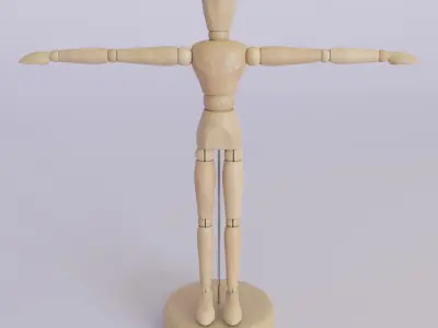 Art Dummy 3D model