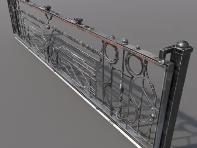 Artistic forging of metal and metal structures 3D Model Collection