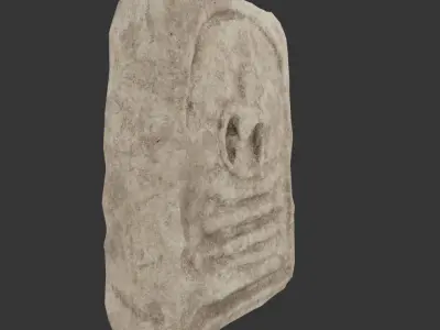  amulet antiques religion - Low Free low-poly 3D model