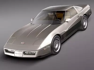 Chevrolet Corvette C4 Coupe 3D model