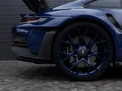 Industrial Warehouse Automotive Render Scene Textured 3D model 3D model