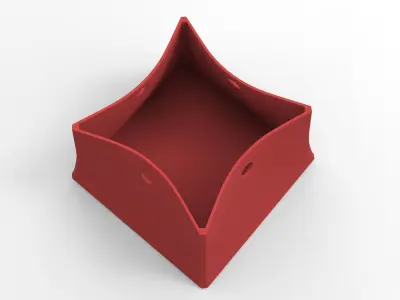 Big Box Low-poly 3D model