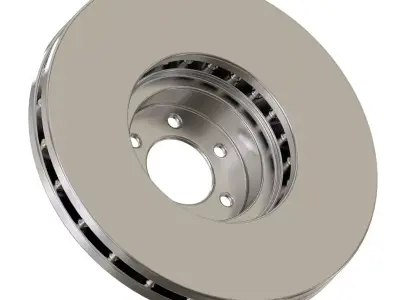 Premium Car Disc Brake 3D print model