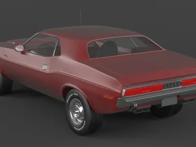 Dodge Challenger 3D model