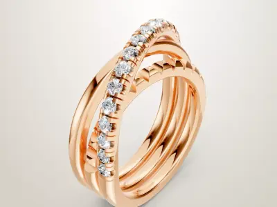 Golden Ring 3D print model