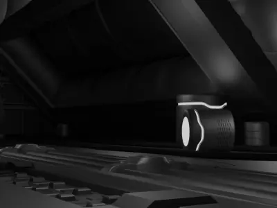 Sci fi scene Free 3D model