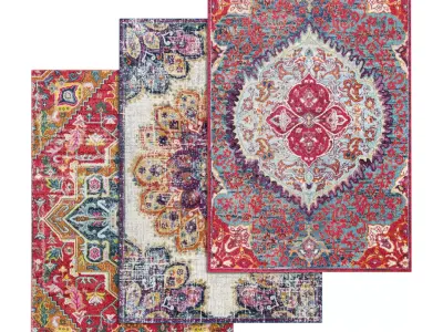 Rug Set 1619 3D model