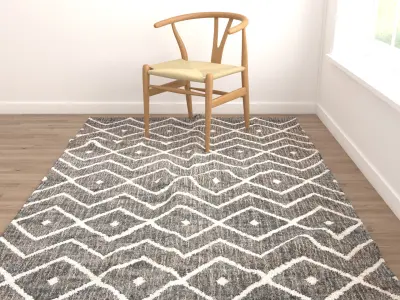 Rugs No 918 Low-poly 3D model