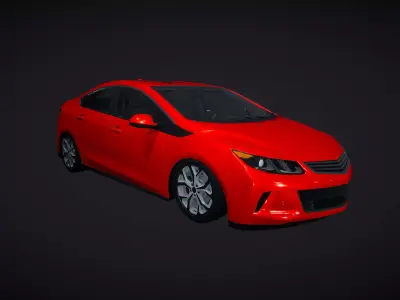 Car Hatchback 03 Active 3D model