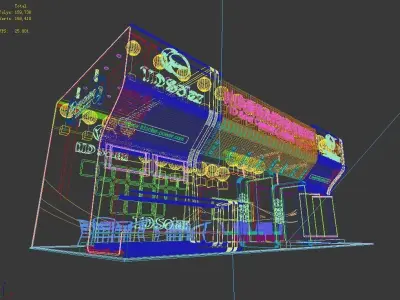 Exhibition - Area - 12X6 -3DMAX2012-08 3D model