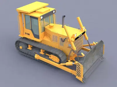 bulldozer 3D model
