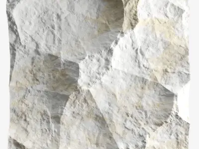 200-RockPanel piece of stone 3D model
