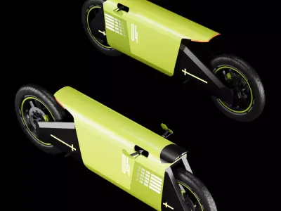 Concept motorcycle 4 3D model