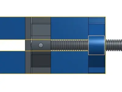 this is a reduced cutting machinary 3D print model