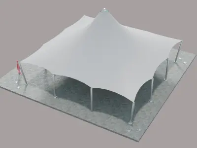 Tensile Structure 2 3D model