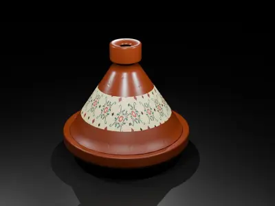 The Moroccan Tajine 3D model