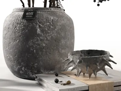 Decorative set 1 3D model purchase