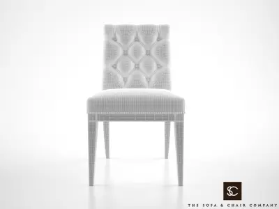 The Sofa and Chair Company Lucas dining chair 3D model