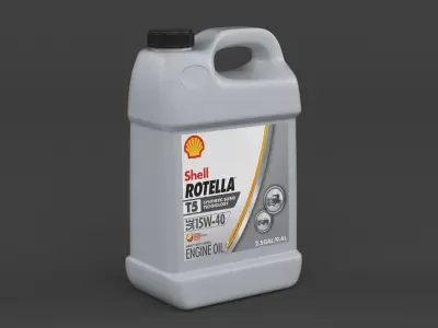 Motor Oil 3D model