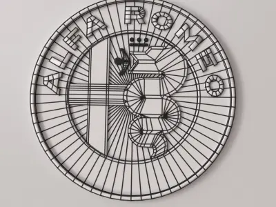 Alfa Romeo Emblem 3D model