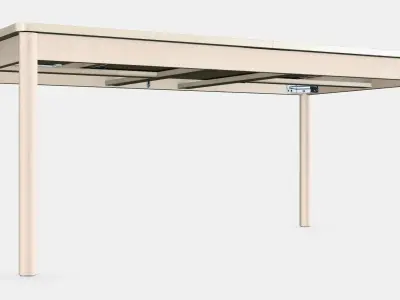 RONNINGE extendable table Low-poly 3D model