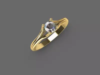 Engatment ring 3D model buy