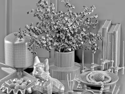 decorative set22 3D model