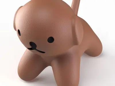 Snuffy Sitter 3D model