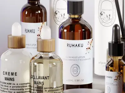 Bathroom Accessories 11 3D model