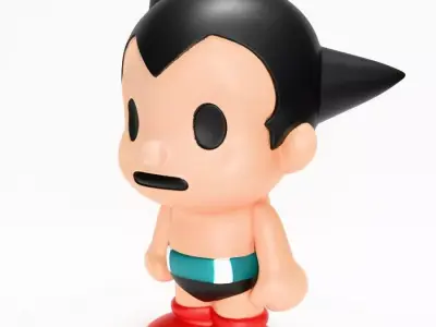 Baby Milo Astro Boy toy 3D print model