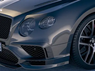 Bentley Continental Supersports 2018 3D model