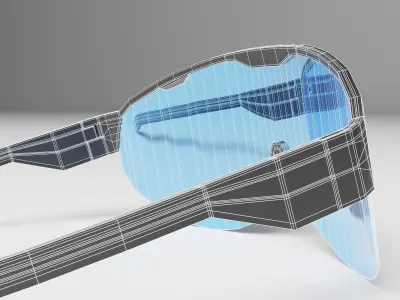 Sport sunglasses 3D model