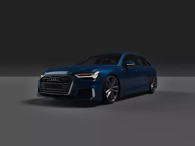 Audi A6 2019 3D model
