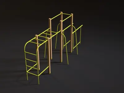 Sports complex 1 3D model