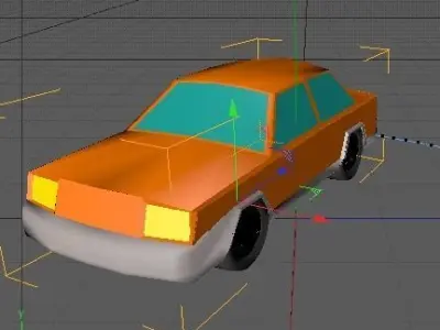 ALL COLOR CARS WITH FREE CAR ANIMATIONS 3D model