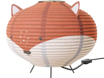 HM Home Fox paper table lamp 3D model