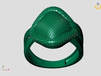 Women Plain Ring STL Models Womens Ring 3dmodels 3D print model 3D print model 35