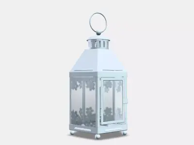 KRINGSYNT Lantern for tealight in-outdoor 3D model