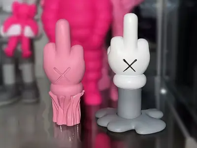 Kaws Fuck Fake Friends BFF x Companion for Print 3D print model