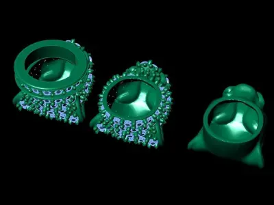 panther face  and head  ultra light 3D print model