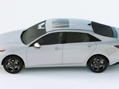 Hyundai Elantra 2021 3D model