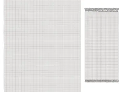 Carpet Nagpur Ethnic by Tkano 3D model