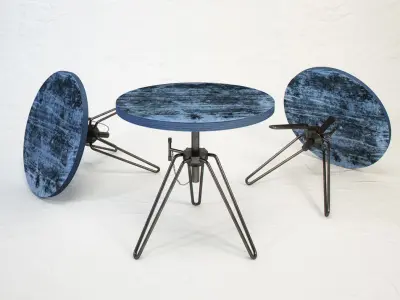 DIESEL coffee table by Moroso Free 3D model