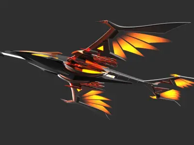 Phoenix Realfredge Fighter 3D print model