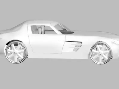 mercedes benz 3D model buy