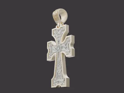 Cross Pendant 61191 3D print model