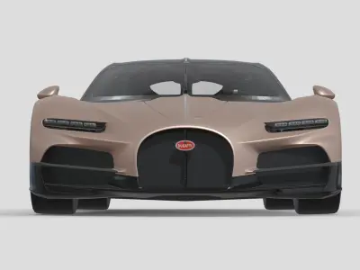 Bugatti Tourbillion  3D model