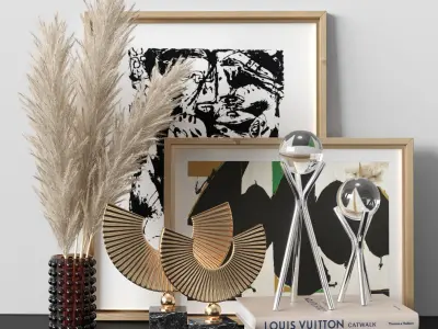 RG Decorative Sets 3D Model Collection