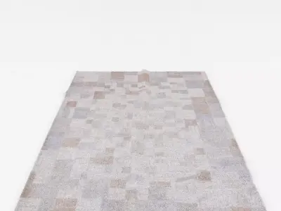 Rugs No 1051 Low-poly 3D model